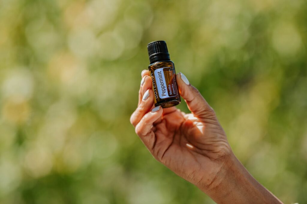 Ätherisches Öl Pfefferminz von doTerra bei Erkältung